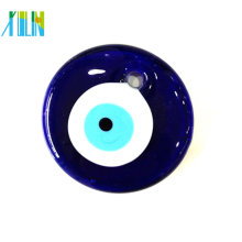 2014 Yiwu jóias azul vidro turkish evil eye pendant